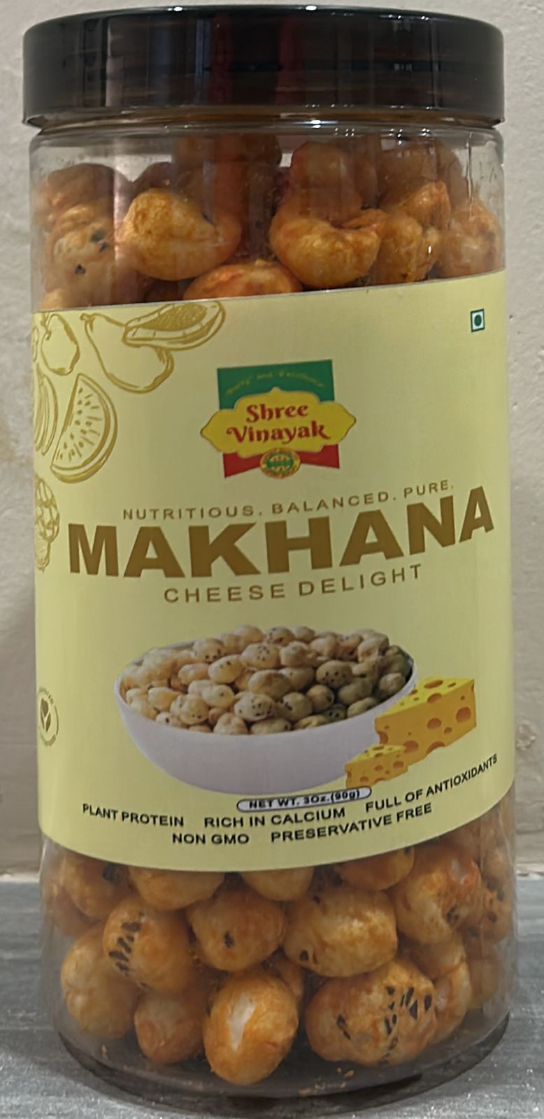 Cheese Delight Makhana – Crunch with a Cheesy Punch!